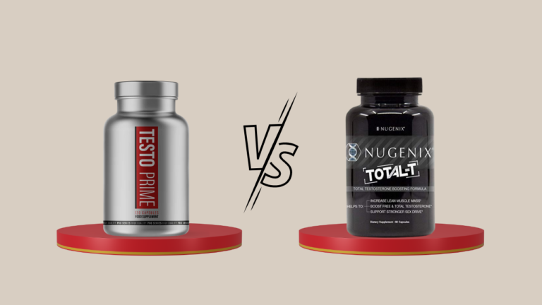 TestoPrime Vs Nugenix Total T Comparison 2024 | Which Is Better? Find!